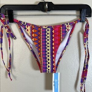 NEW‎ CUPSHE Colorful Geometric Bikini Bottom